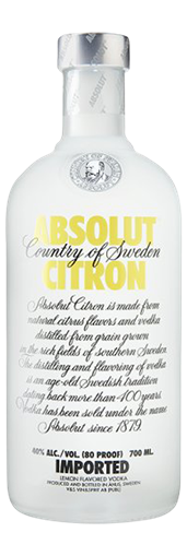 Absolut Citron Vodka (mobile)