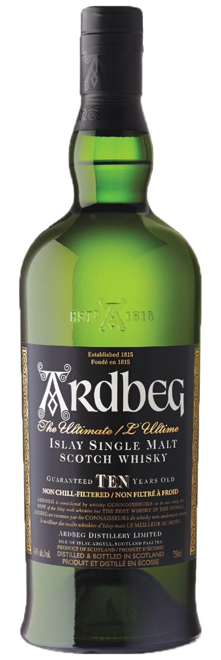 Ardbeg 10 Year Old Islay Single Malt Whisky