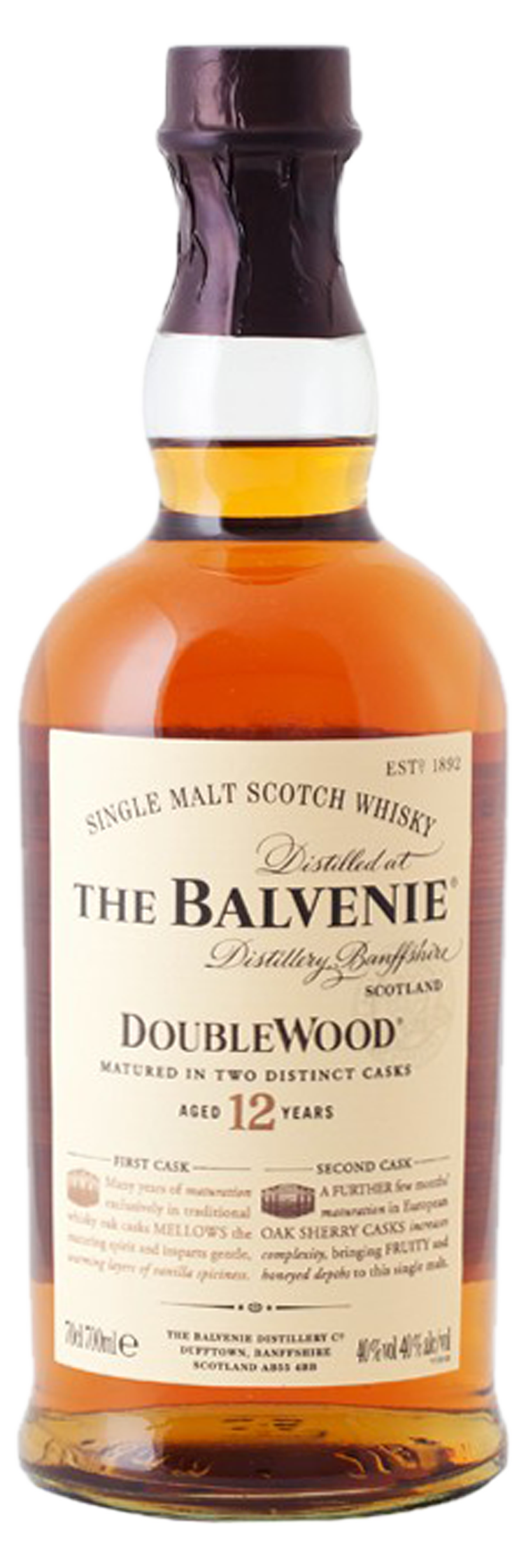 Balvenie 12-yr doublewood single malt
