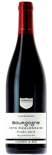 Bourgogne Pinot Noir Côtes Chalonnaise 'Buissonnier' 2020, Cave de Buxy, Half Bottles