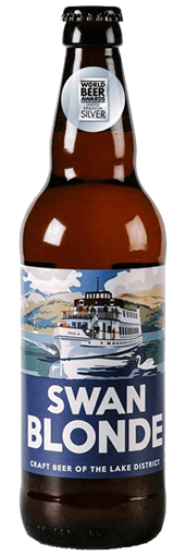 Bowness Bay Brewing Swan Blonde 8 x 500ml (mobile)