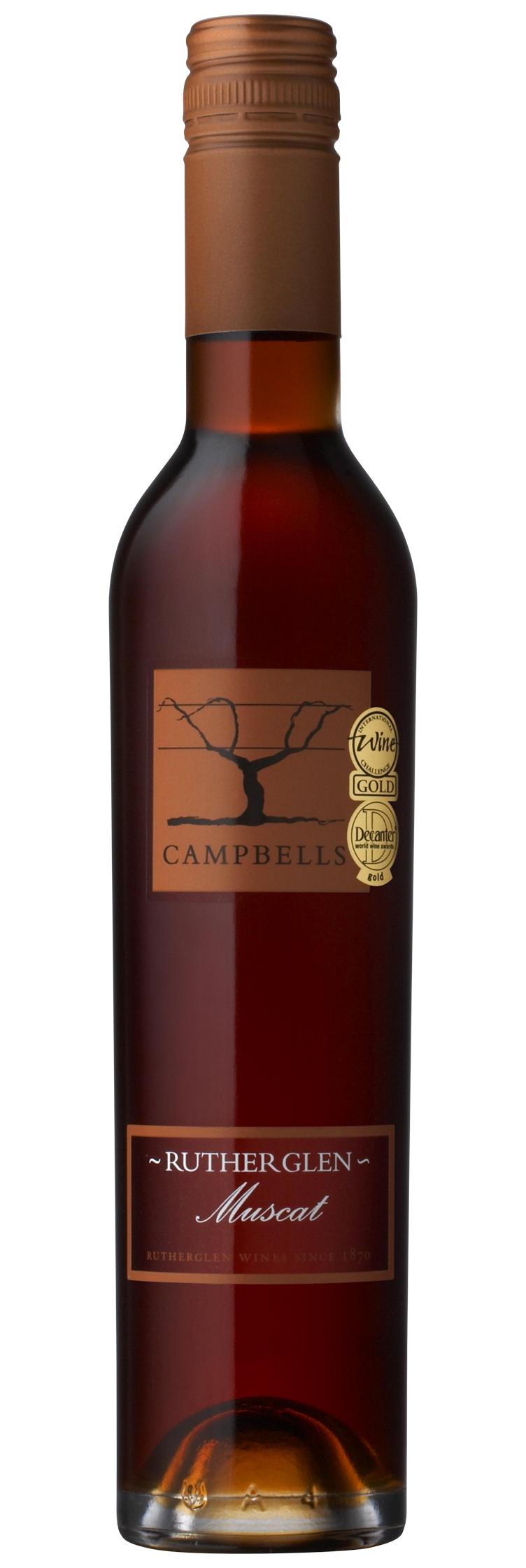 Rutherglen Liqueur Muscat Campbells, Half bottle