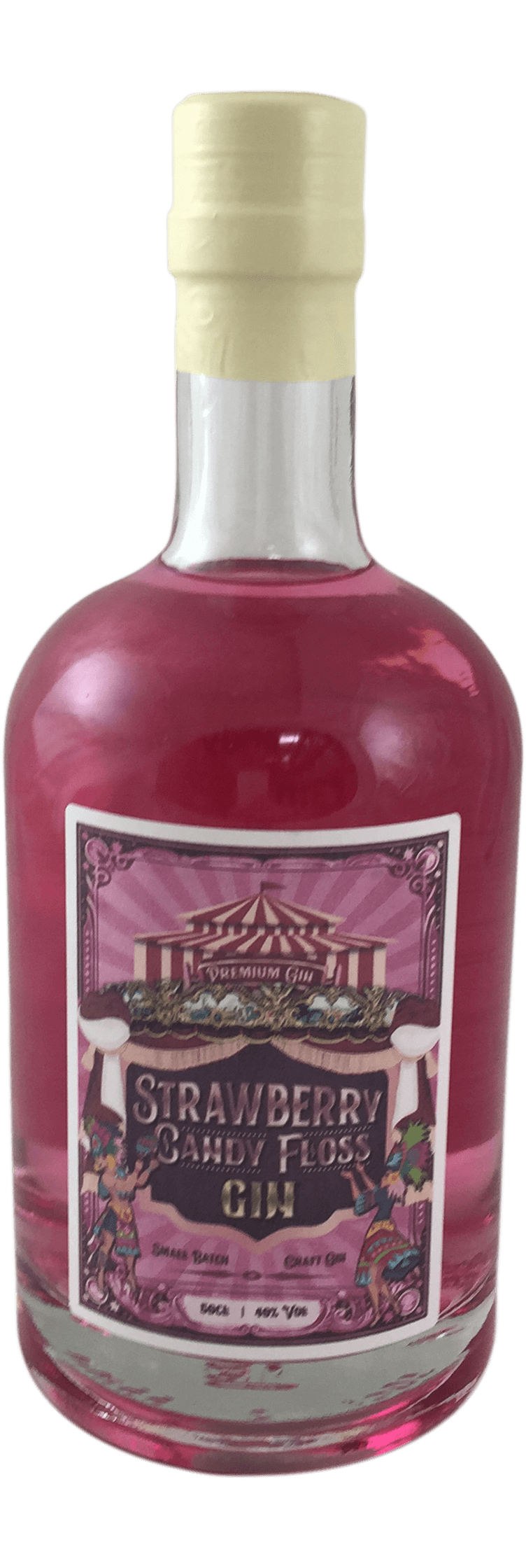 Shimmering Strawberry Candy Floss Gin