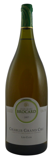 Chablis Grand Cru Clos 2007, Domaine Brocard, Magnum (mobile)