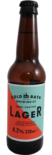 Cold Bath Brewery Lager, 12 x 330ml (mobile)