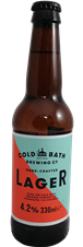 Cold Bath Brewery Lager, 12 x 330ml