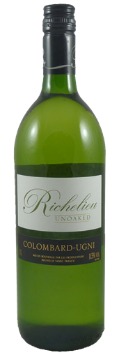 Richelieu Colombard-Ugni Dry, Plastic Bottle