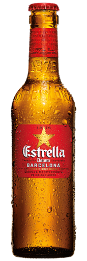 Estrella Damm Lager 24 x 330ml (mobile)