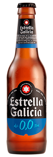 Estrella Galicia Alcohol Free Lager 24 x 330ml (mobile)