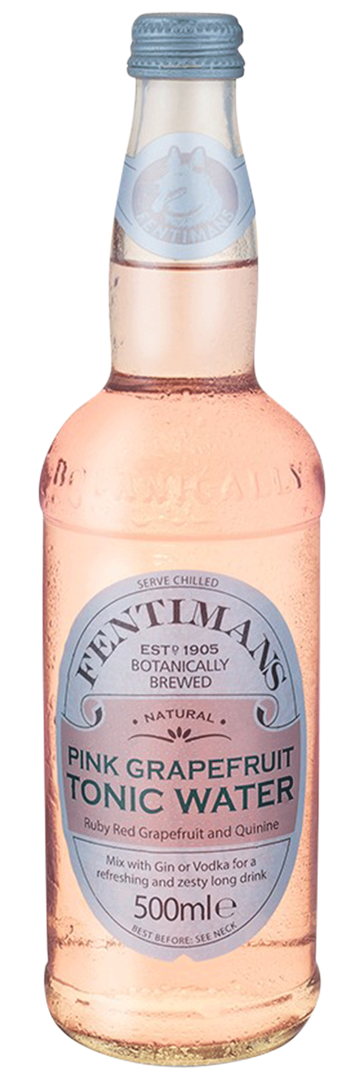 Fentimans Pink Grapefruit Tonic Water 8 x 500ml
