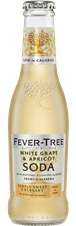 Fever-Tree White Grape & Apricot Soda Water 24 x 200ml