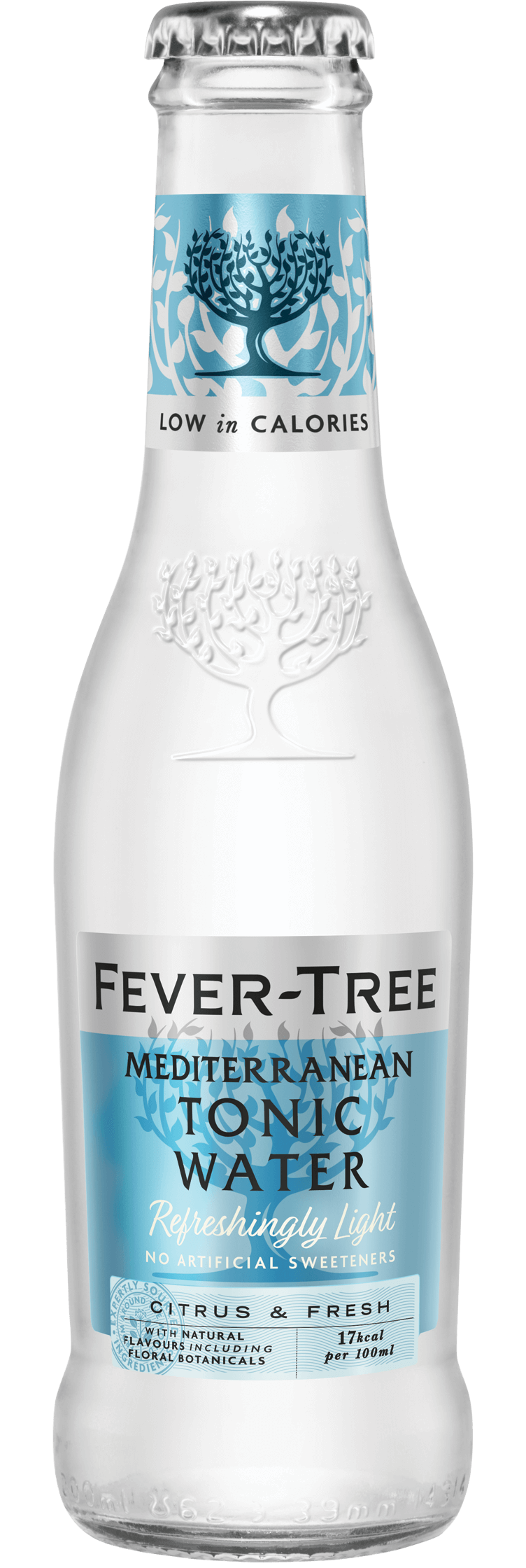 FeverTree Refreshingly Light Mediterranean Tonic Water 24 x 200ml