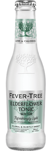 Fever-Tree Refreshingly Light Elderflower Tonic Water 24 x 200ml (mobile)