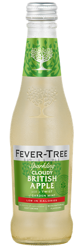 Fever-Tree Sparkling Cloudy British Apple 12 x 275ml (mobile)