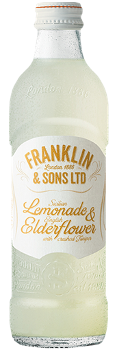 Franklin and Sons Lemonade & Elderflower 12 x 275ml