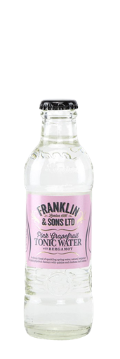 Franklin and Sons Pink Grapefruit with Bergamot Tonic Water 24 x 200ml