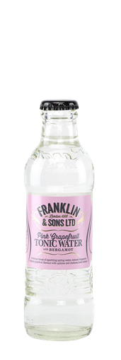 Franklin and Sons Pink Grapefruit with Bergamot Tonic Water 24 x 200ml (mobile)