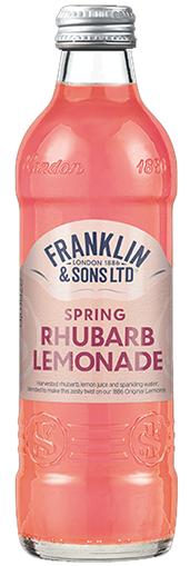Franklin and Sons Rhubarb Lemonade 12 x 275ml