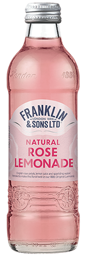 Franklin and Sons Natural Rose Lemonade 12 x 275ml (mobile)