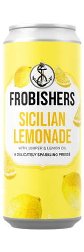 Frobishers Sicilian Lemonade Sparkling Presse 12 x 250ml Can