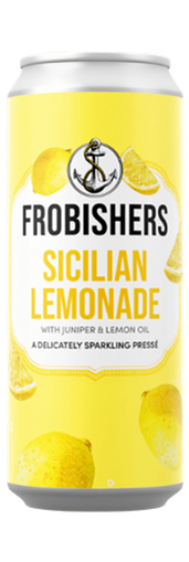 Frobishers Sicilian Lemonade Sparkling Presse 12 x 250ml Can (mobile)