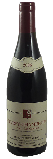 Gevrey-Chambertin 1er Cru Cazetiers 2006, Domaine Sérafin (mobile)