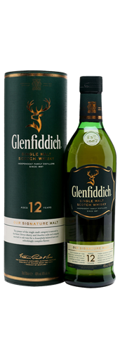 Glenfiddich 12 Year Old Speyside Single Malt Whisky (mobile)