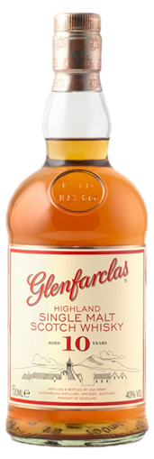 Glenfarclas 10 Year Old Highland Single Malt Whisky (mobile)