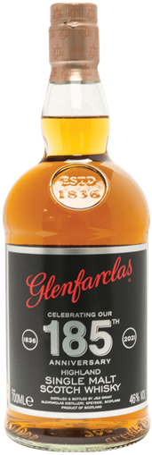 Glenfarclas 185th Anniversary Bottling Release Highland Single Malt Whisky (mobile)