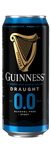 Guinness 0.0 Alcohol Free Stout 24 x 440ml (mobile)