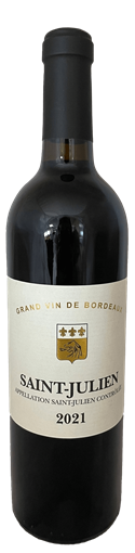 Saint Julien 2021 Grand Vin de Bordeaux (mobile)