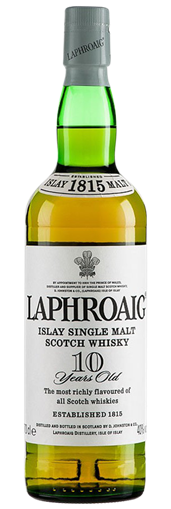 Laphroaig 10 Year Old Islay Single Malt Whisky (mobile)