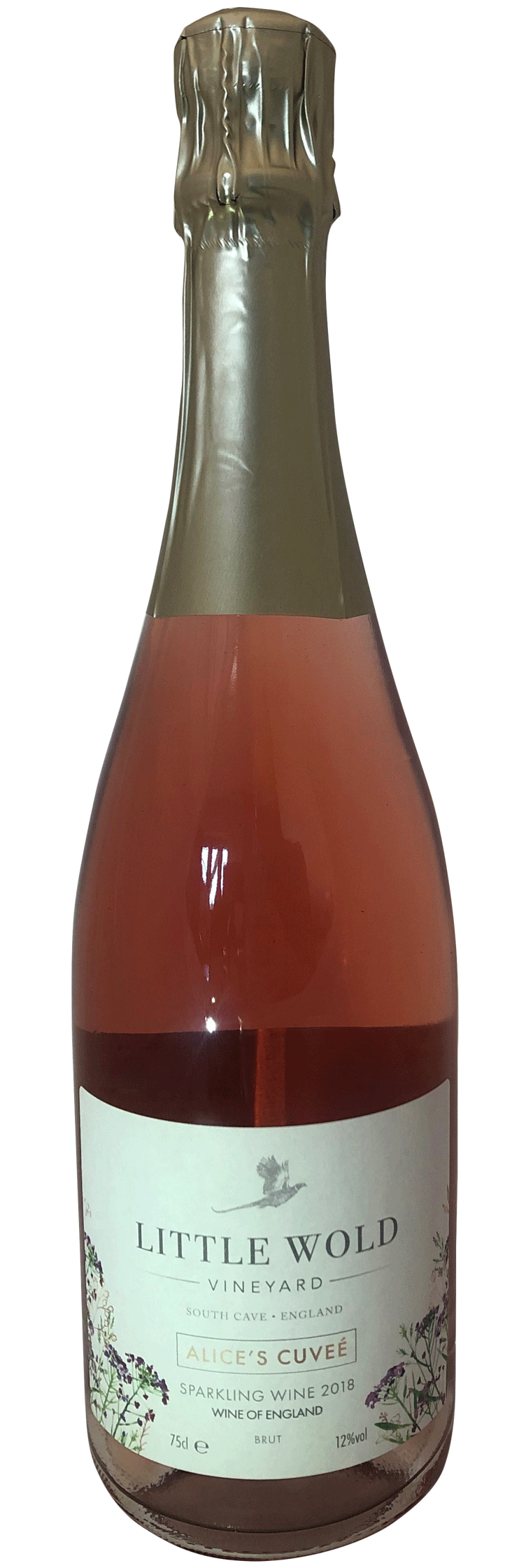 Little Wold Vineyards Alice's Cuveé Rosé