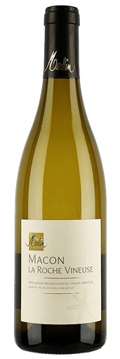 Mâcon La Roche Vineuse Blanc 2019, Domaine Merlin (mobile)