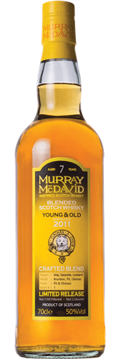 Murray McDavid Crafted Blend Young & Old 7 Year Old Blended Whisky (mobile)