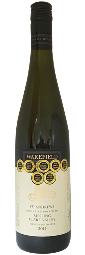 St Andrews Riesling 2015 Wakefield Wines (mobile)