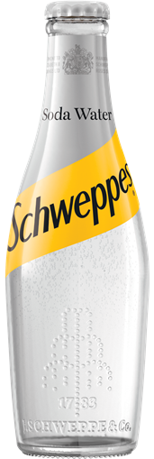 Schweppes Soda Water 24 x 200ml (mobile)