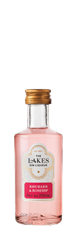 Lakes Distillery Rhubarb and Rose Hip Gin Liqueur Miniatures 5cl