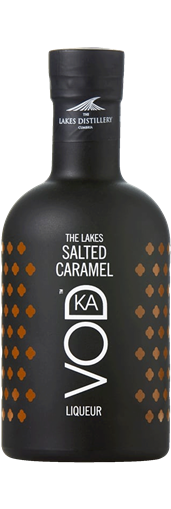 Lakes Distillery Salted Caramel Vodka Liqueur Miniatures 5cl (mobile)