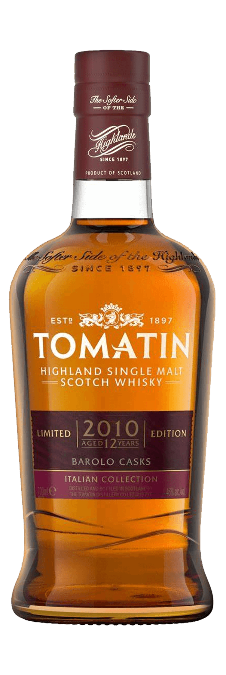 Tomatin The Italian Collection The Barolo Edition Highland Single Malt