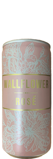 Wallflower Rosé  Wine Can Single Serve (mobile)