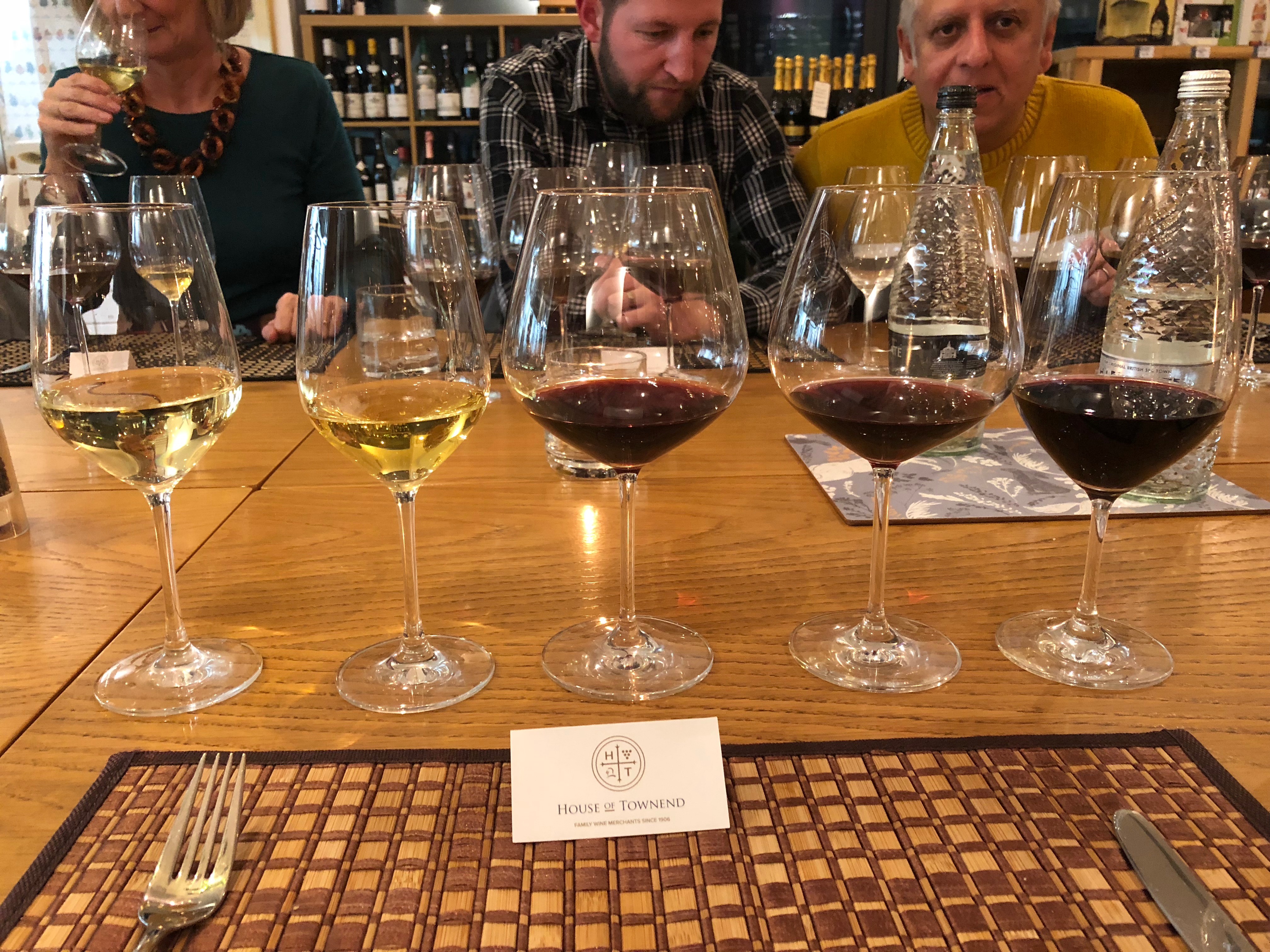 A blind tasting with John Townend