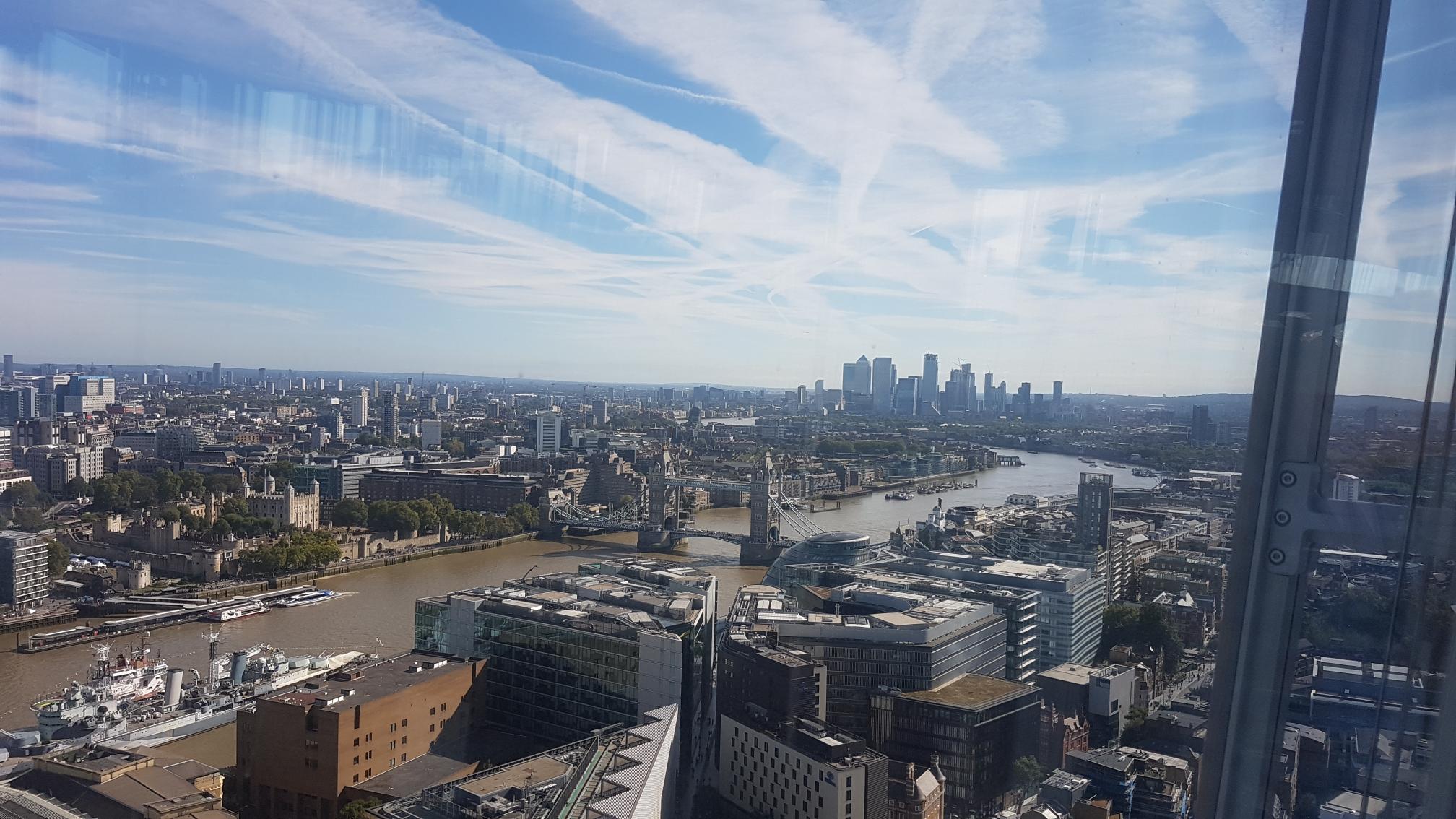 "And they call this work" - A trade lunch at Oblix Restaurant, The Shard