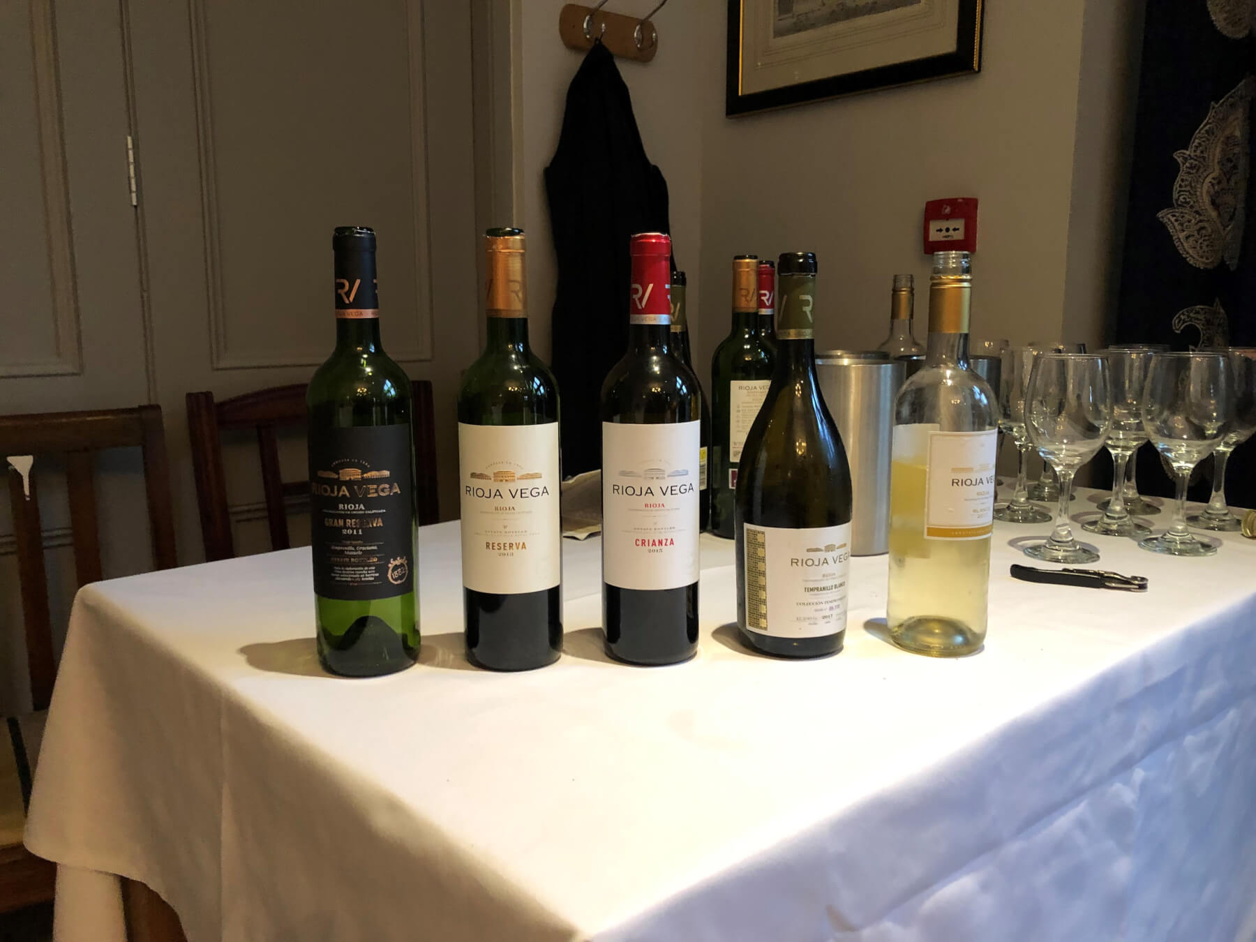 A Wine Dinner hosted by Rioja Vega