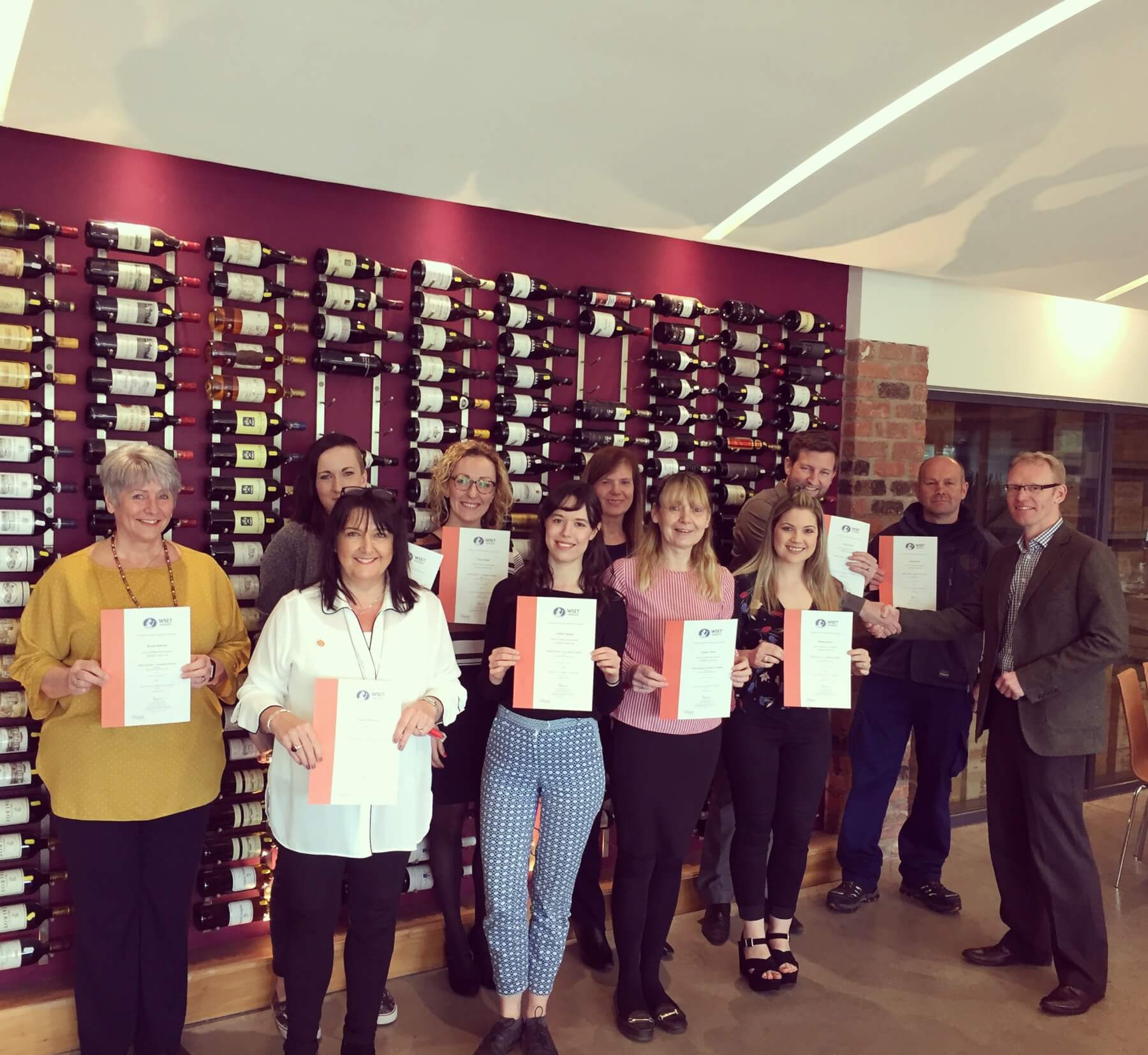 House of Townend staff pass WSET exam with flying colours!