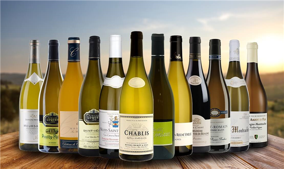 White Burgundy Collection Case