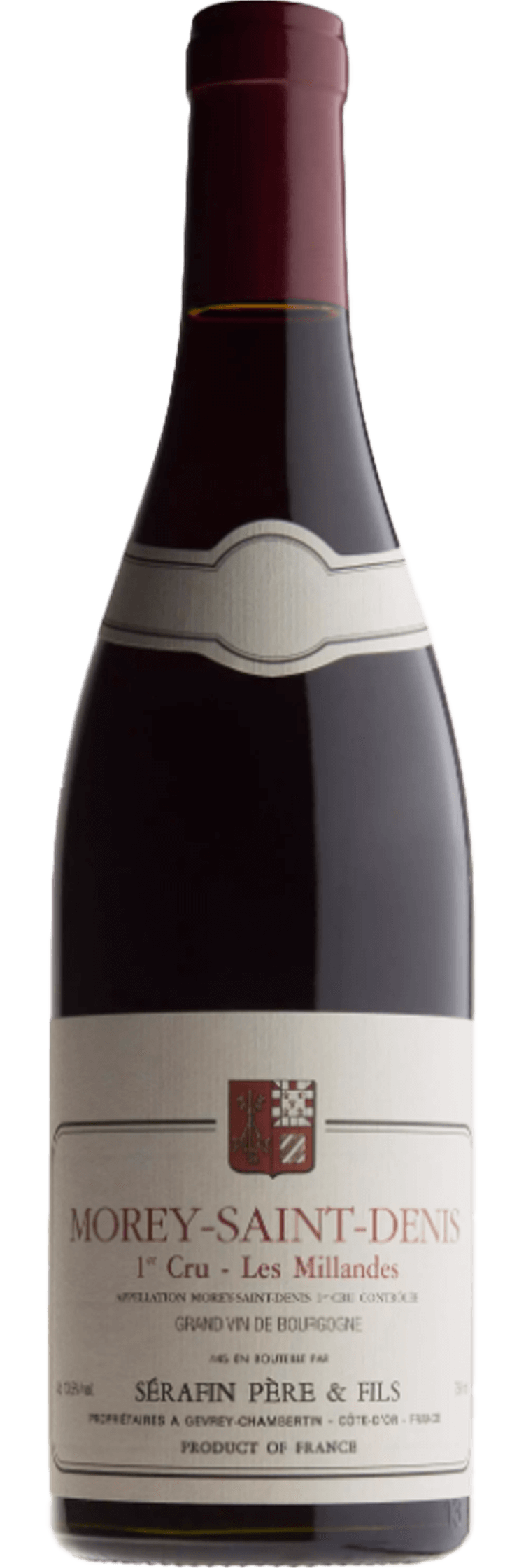 Morey Saint Denis 1er Cru Les Millandes 2016, Domaine Sérafin