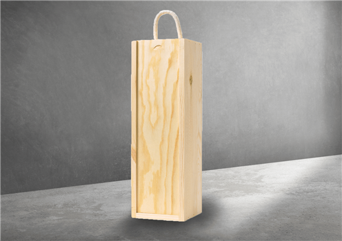 One Bottle Gift Box - Wooden