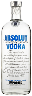 Absolut Blue Vodka