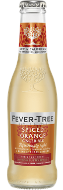 Fever-Tree Refreshingly Light Spiced Orange Ginger Ale 24 x 200ml